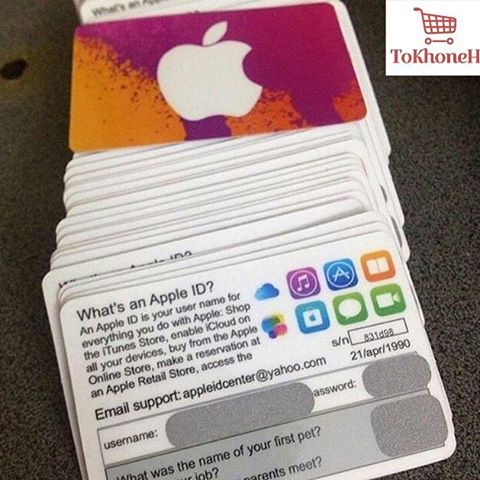 خرید اپل آیدی کارتی