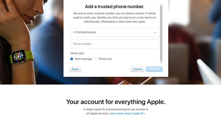 اپل آیدی بدون شماره