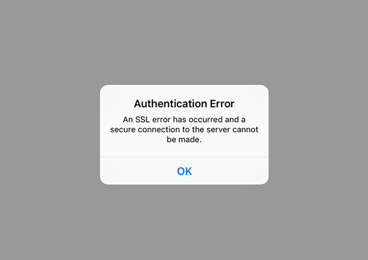 رفع مشکل ورود به آیکلود Authentication Error