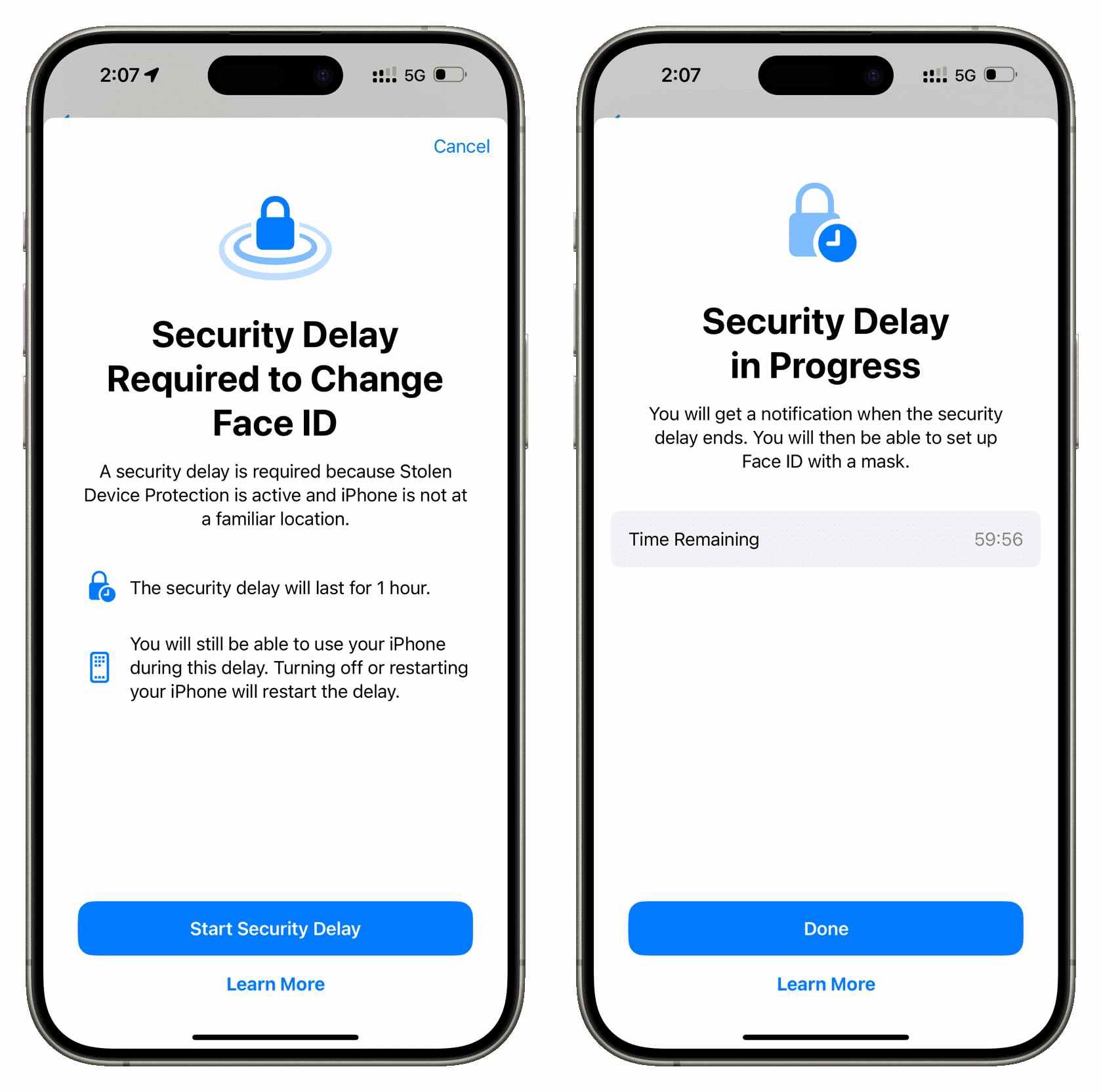 چگونگی تنظیم دو فیس آیدی