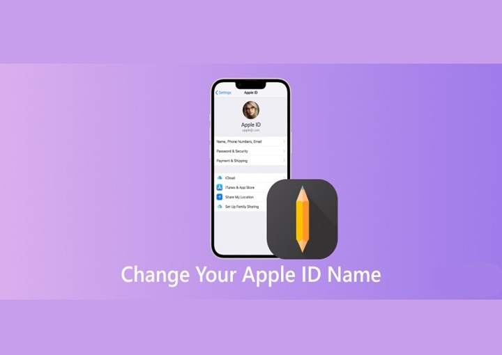 روش های تغییر اسم اپل ایدی