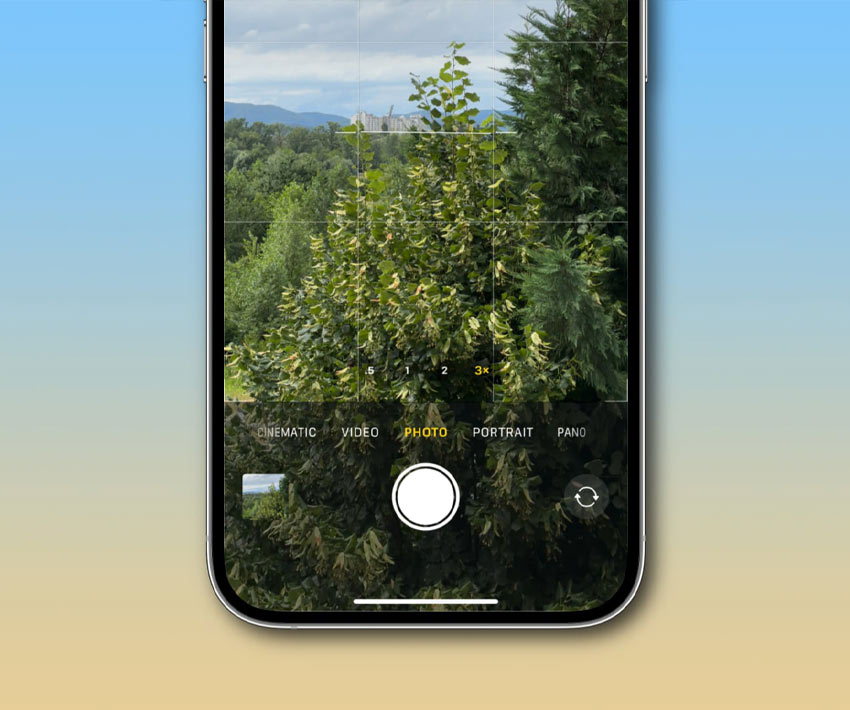 تغییرات دوربین آیفون در آی او اس 26