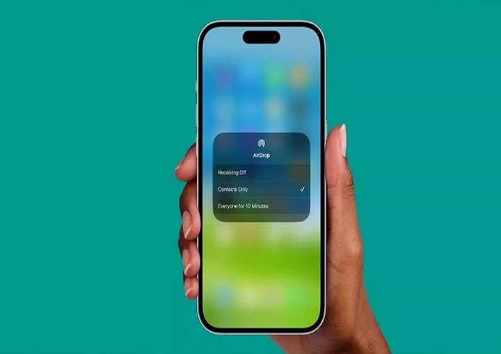 کار نکردن ایردراپ آیفون به دلیل فعال نبودن 