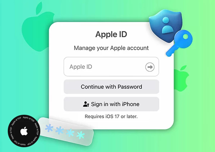 بخش sign in to your iPhone